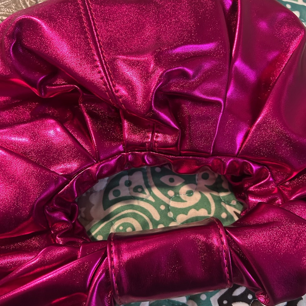 SHEIN Metallic Pink Clutch